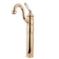 thumbnail image 1 of Kingston Brass Heritage  Single Handle Vessel Sink Faucet with Optional Cover Plate, 1 of 4