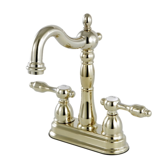 Kingston Brass Tudor 4" Center Bar Faucet
