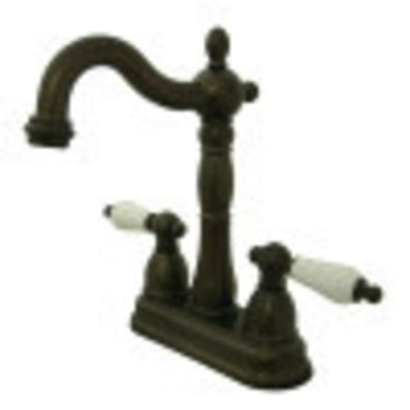 Kingston Brass KB1495PL Bar Faucet Without Pop-Up Rod, Oil Rubbed Bronze