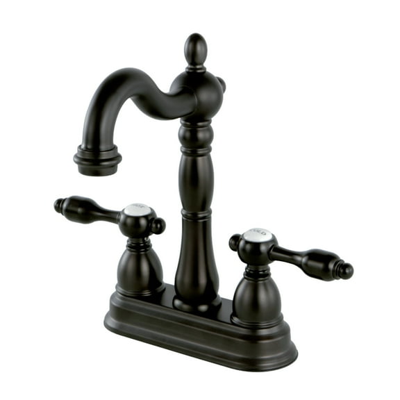 Kingston Brass Tudor 4" Center Bar Faucet