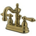 thumbnail image 1 of Kingston Brass KB1602ALB 4 in. Centerset Bathroom Faucet, Polished Brass, 1 of 2