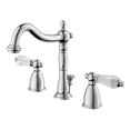 thumbnail image 1 of Kingston Brass KB1971WLL 8 in. Widespread Bathroom Faucet, Polished Chrome, 1 of 3
