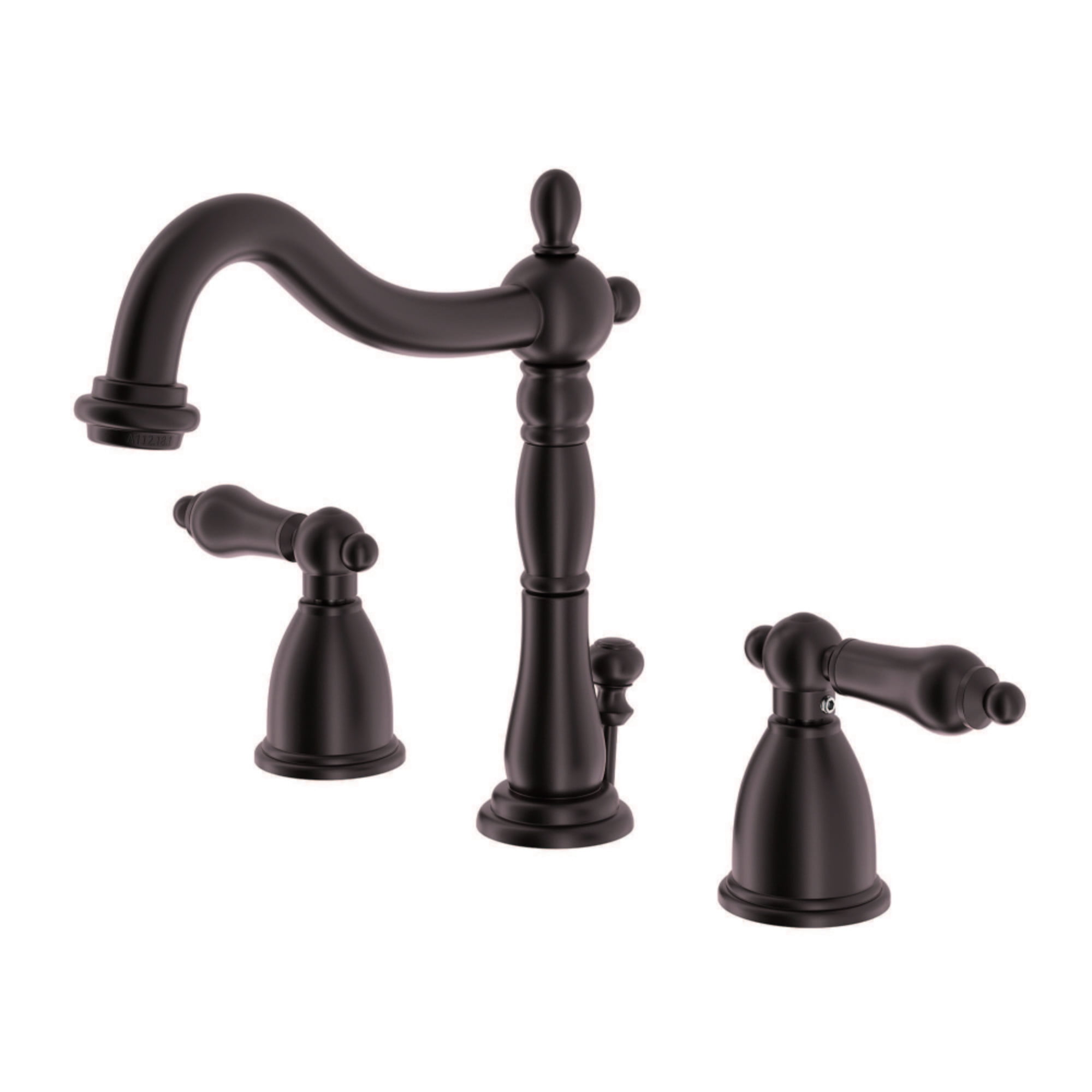 Heritage Oil Rubbed Bronze Widespread Bathroom Faucet