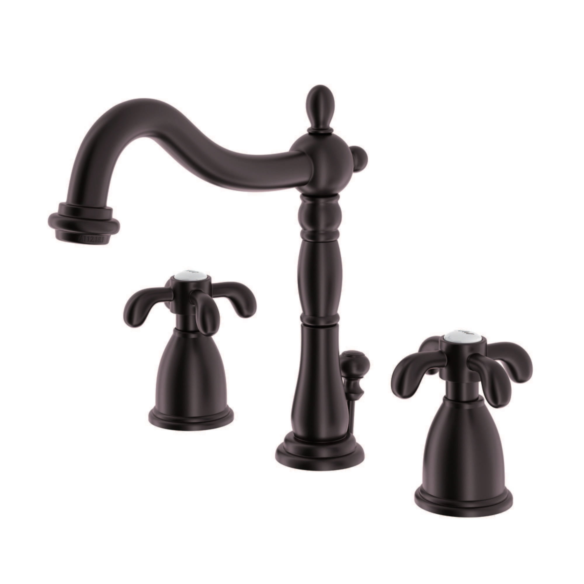 Kingston Brass KB1975TX 8 in. Widespread Bathroom Faucet, Oil Rubbed Bronze