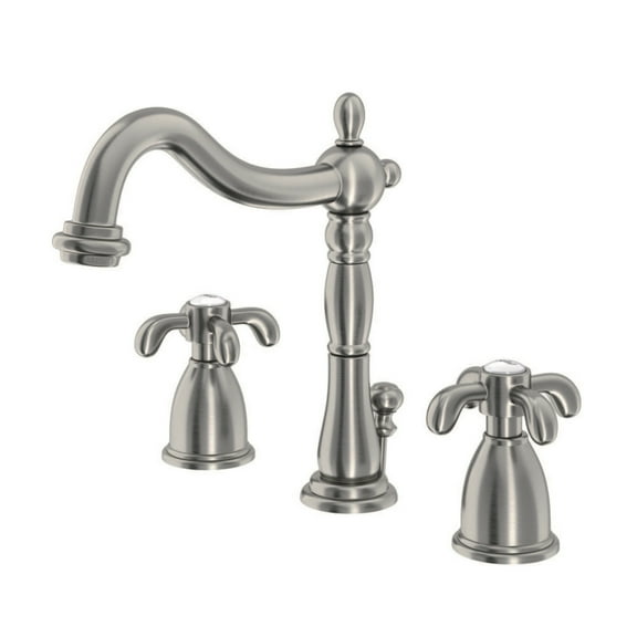 Two Handle 8" to 16" Widespread Lavatory Faucet with Retail Pop-up