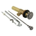 thumbnail image 1 of Kingston Brass KB2003AN Pop-Up Drain with Overflow, 22 Gauge, Black Stainless, 1 of 4
