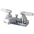 thumbnail image 1 of Kingston Brass KB201 4 in. Centerset Bathroom Faucet, Polished Chrome, 1 of 3