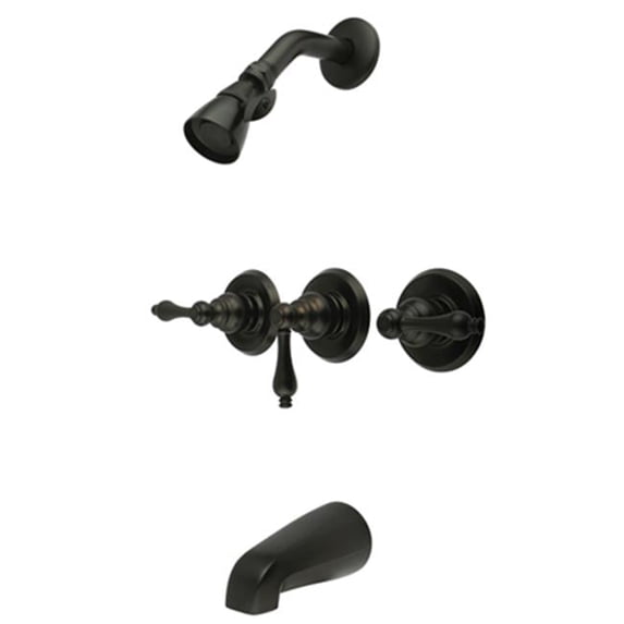 Kingston Brass KB235AL Victorian Tub & Shower Faucet, Oil Rubbed Bronze