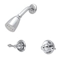 thumbnail image 1 of Kingston Brass KB241ALSO Victorian Double-Handle Shower Faucet, Polished Chrome, 1 of 4