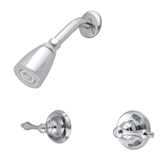 Kingston Brass KB241ALSO Victorian Double-Handle Shower Faucet, Polished Chrome