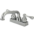 thumbnail image 1 of Kingston Brass KB2471BL 4 in. Centerset 2-Handle Laundry Faucet, Polished Chrome, 1 of 3