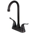 thumbnail image 1 of Kingston Brass KB2495YL Yosemite Two-Handle 2-Hole Deck Mount Bar Faucet in Oil Rubbed Bronze, 1 of 5