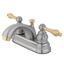 Kingston Brass Vintage Two Handle 4" Centerset Lavatory Faucet with Retail Pop-up