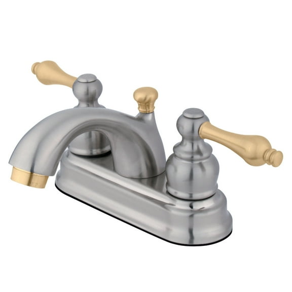 Kingston Brass Vintage Two Handle 4" Centerset Lavatory Faucet with Retail Pop-up