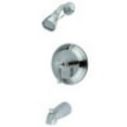 thumbnail image 1 of Kingston Brass KB2631DL Concord Pressure Balance Tub and Shower Faucet, Polished Chrome, 1 of 3