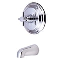 thumbnail image 1 of Kingston Brass KB2631DXTO Concord Tub Only, Polished Chrome, 1 of 2