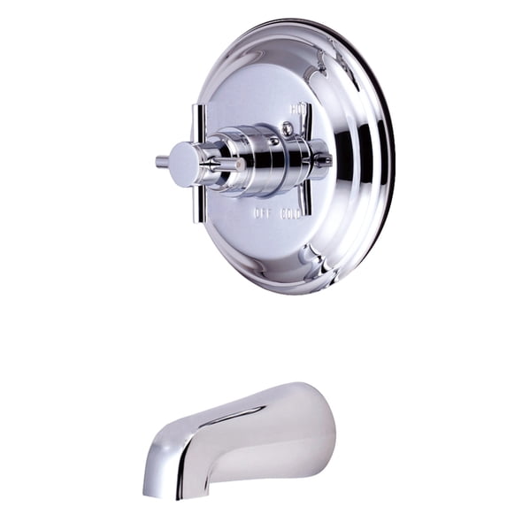 Kingston Brass KB2631DXTO Concord Tub Only, Polished Chrome