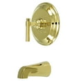 thumbnail image 1 of Kingston Brass KB2632MLTO Tub Only, Polished Brass, 1 of 5