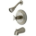 thumbnail image 1 of Kingston Brass KB2638DX Concord Pressure Balance Tub and Shower Faucet, Brushed Nickel, 1 of 2