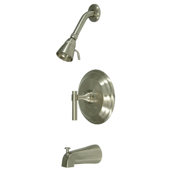Kingston Brass KB2638MLT Tub and Shower Trim Only, Brushed Nickel