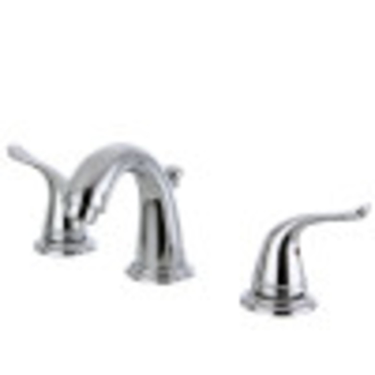 Kingston Brass KB2911YL Yosemite Widespread Bathroom Faucet, Polished Chrome