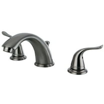 Kingston Brass KB2968YL 8 in. Widespread Bathroom Faucet, Brushed Nickel