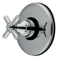 thumbnail image 1 of Kingston Brass KB3001EX Volume Control, Polished Chrome, 1 of 2