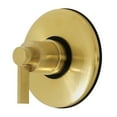thumbnail image 1 of Kingston Brass KB3007NDL NuvoFusion Two-Way Volume Control, Brushed Brass, 1 of 4