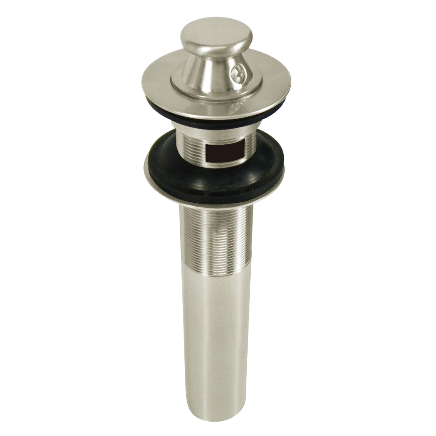 Kingston Brass KB3008 Lift and Turn Sink Drain with Overflow, 17 Gauge