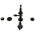 thumbnail image 1 of Kingston Brass KB320AL Victorian Three-Handle Bidet Faucet, Matte Black, 1 of 5