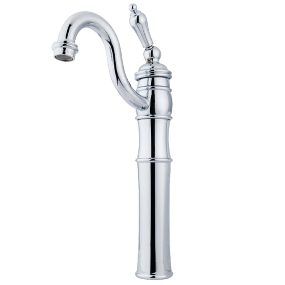 Kingston Brass KB3421AL Vessel Standard Mount Household Faucet, Polished Chrome
