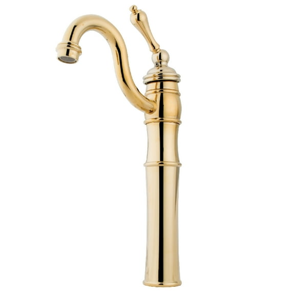 Kingston Brass KB3422AL Vessel Household Faucet, Polished Brass