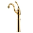 thumbnail image 1 of Kingston Brass KB3422GL Vessel Standard Mount Bathroom Faucet, Polished Brass, 1 of 3
