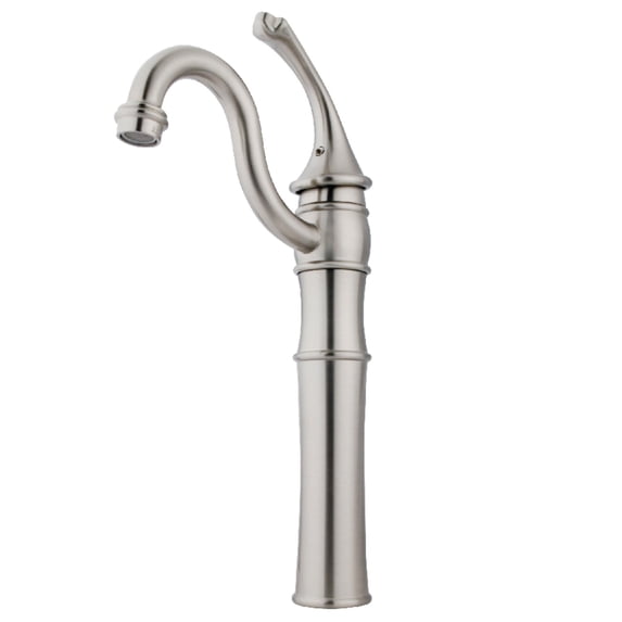 Kingston Brass KB3428GL Vessel Standard Mount Bthroom Faucet, Brushed Nickel