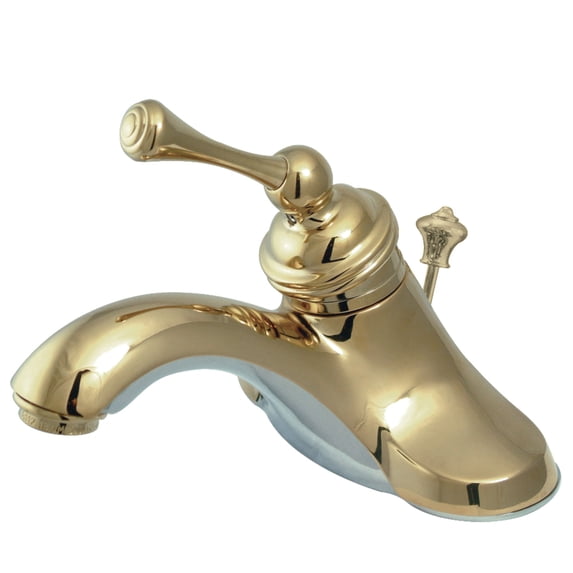 Kingston Brass Vintage Single Handle 4" Centerset Lavatory Faucet with Retail Pop-up