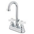 thumbnail image 1 of Kingston Brass KB3611PX 4 in. Centerset Bathroom Faucet, Polished Chrome, 1 of 2