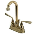 thumbnail image 1 of Kingston Brass KB3612ZL 4 in. Centerset Bathroom Faucet, Polished Brass, 1 of 3