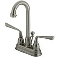 thumbnail image 1 of Kingston Brass KB3618ZL 4 in. Centerset Bathroom Faucet, Brushed Nickel, 1 of 3