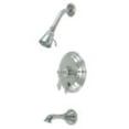 thumbnail image 1 of Kingston Brass KB36310AL Restoration Tub & Shower Faucet, Polished Chrome, 1 of 2