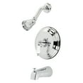 thumbnail image 1 of Kingston Brass KB3631PL Restoration Tub & Shower Faucet, Polished Chrome, 1 of 3