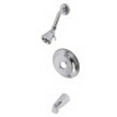 thumbnail image 1 of Kingston Brass KB3631TLH Tub and Shower Trim Only Without Handle, Polished Chrome, 1 of 5