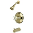 thumbnail image 1 of Kingston Brass KB3632PXT Tub and Shower Trim Only, Polished Brass, 1 of 2