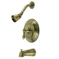 thumbnail image 1 of Kingston Brass KB3633ACL American Classic Single-Handle Tub and Shower Faucet, Antique Brass, 1 of 3