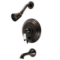 Kingston Brass KB36350PL Restoration Tub & Shower Faucet, Oil Rubbed Bronze