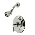 thumbnail image 1 of Kingston Brass KB3636ALSO Restoration Single-Handle Pressure Balanced Shower Faucet in Polished Nickel, 1 of 5