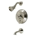 thumbnail image 1 of Kingston Brass KB36380EX Single-Handle Tub and Shower Faucet, Brushed Nickel, 1 of 3