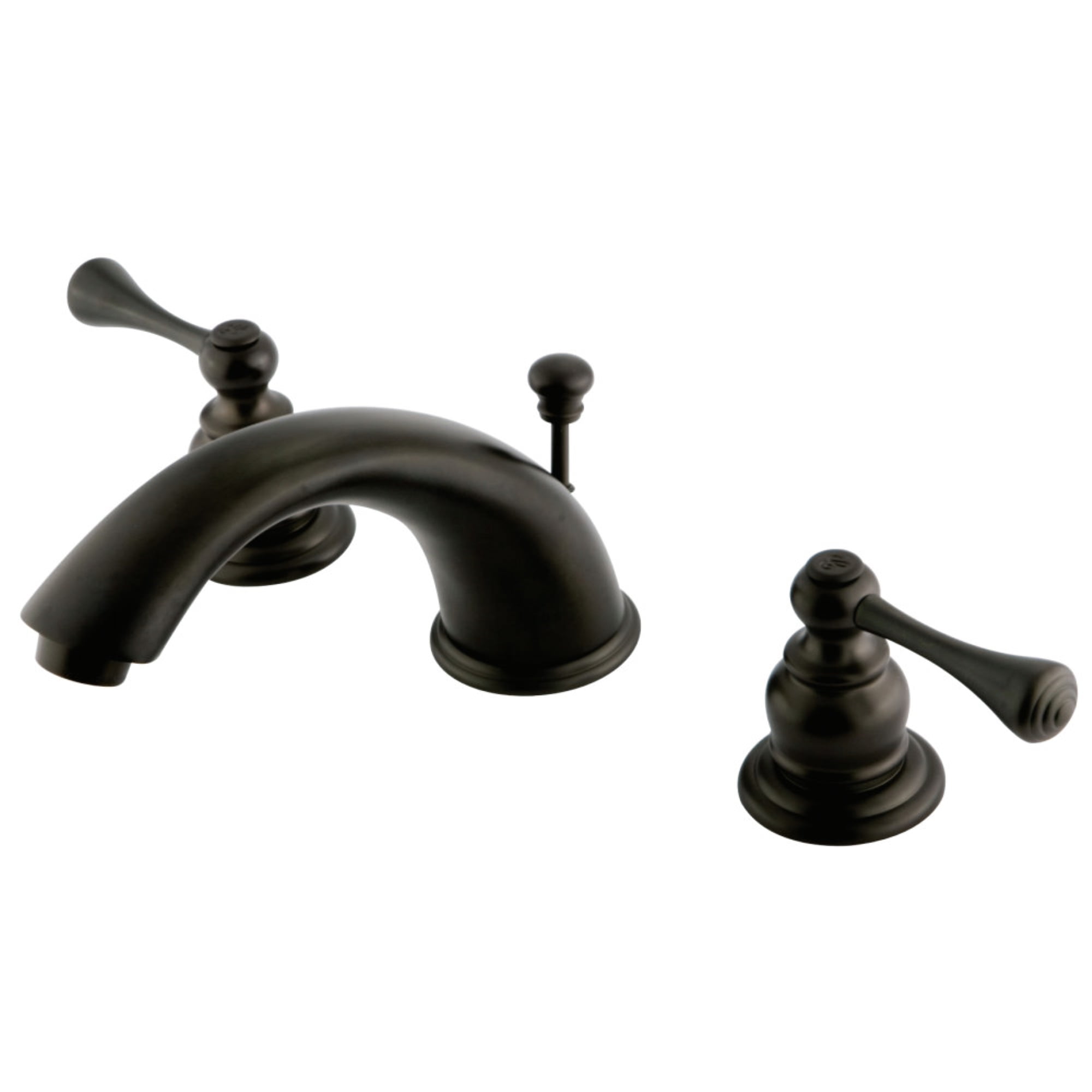 Kingston Brass KB3975BL 8 in. Widespread Bathroom Faucet, Oil Rubbed Bronze