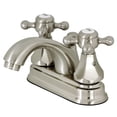 thumbnail image 1 of Kingston Brass KB4608BX Metropolitan 4 in. Centerset Bathroom Faucet with Pop-Up Drain, Brushed Nickel, 1 of 5