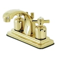 thumbnail image 1 of Kingston Brass KB4642ZX 4 in. Centerset Bathroom Faucet, Polished Brass, 1 of 5