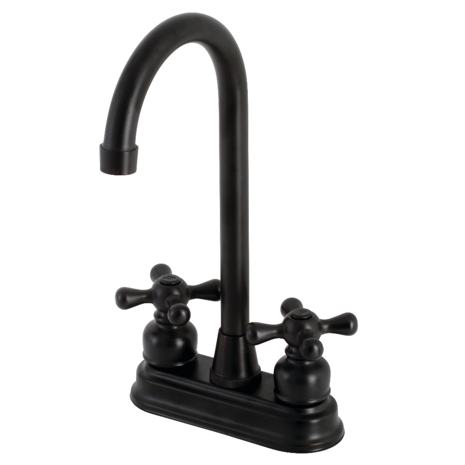 Kingston Brass KS4305AL Grifo De Bañera Romana Metropolitana, Centro Ajustable De 8 Pulgadas, Bronce Aceitado
